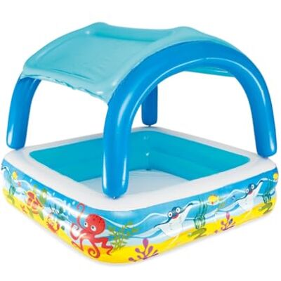 Bestway Opblaasbaar kinderbadje 140 x 140 x 114 cm Bestway Opblaasbaar kinderbadje 140 x 140 x 114 cm