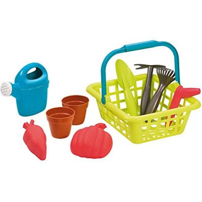 Ecoiffier Toys 4567 tuinmand gevuld tuingereedschap voor kinderen vanaf 18 maanden gemaakt in Frankrijk Ecoiffier Toys 4567 tuinmand gevuld tuingereedschap voor kinderen vanaf 18 maanden gemaakt in Frankrijk