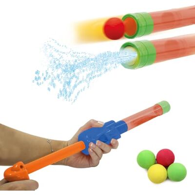 Jamara 460312-Mc Fizz Fizzy Balls, oranje, 2-in-1, zacht, watersproeien/ballen, waterpompsysteem, 460312 Jamara 460312-Mc Fizz Fizzy Balls, oranje, 2-in-1, zacht, watersproeien/ballen, waterpompsysteem, 460312