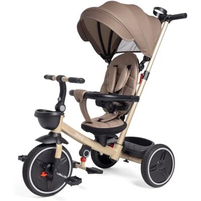 Chicco 4-in-1 driewieler spel, evoluerende driewieler van 6 maanden tot 4 jaar, begeleidt de groei van het kind, afneembare kap, EVA-rubberen wielen, telescopische handgreep, gemakkelijk op te vouwen, vrije pedalen Chicco 4-in-1 driewieler spel, evoluerende driewieler van 6 maanden tot 4 jaar, begeleidt de groei van het kind, afneembare kap, EVA-rubberen wielen, telescopische handgreep, gemakkelijk op te vouwen, vrije pedalen