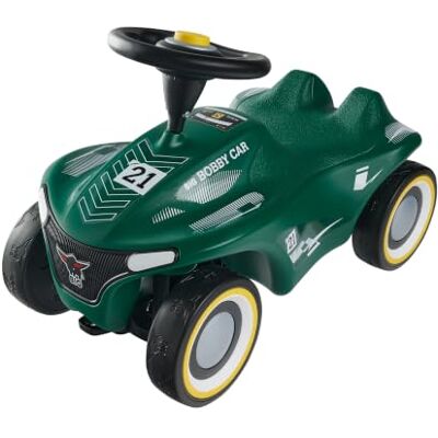 BIG Bobby Car Neo RS Voiture de course antidérapante pour enfant avec pneus silencieux et bonne prise en main, siège ergonomique avec protection des genoux, petit cercle tournant, à partir de 12 mois BIG Bobby Car Neo RS Voiture de course antidérapante pour enfant avec pneus silencieux et bonne prise en main, siège ergonomique avec protection des genoux, petit cercle tournant, à partir de 12 mois