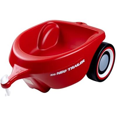 BIG Bobby Car Neo Trailer Bobby Car aanhangwagen voor binnen en buiten, voor Bobby, belastbaar tot 3 liter, voor kinderen vanaf 1 jaar BIG Bobby Car Neo Trailer Bobby Car aanhangwagen voor binnen en buiten, voor Bobby, belastbaar tot 3 liter, voor kinderen vanaf 1 jaar