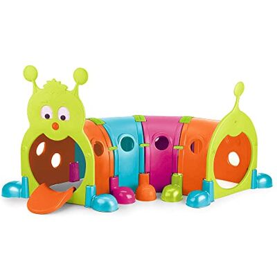 Feber gus Famosa FEU12000 Sporttunnel voor kinderen, voor binnen en tuin, met 4 kleurrijke uitbreidbare modules, outdoorspeelgoed voor jongens en meisjes vanaf 3 jaar Feber gus Famosa FEU12000 Sporttunnel voor kinderen, voor binnen en tuin, met 4 kleurrijke uitbreidbare modules, outdoorspeelgoed voor jongens en meisjes vanaf 3 jaar
