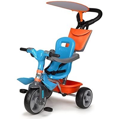 Feber Baby Plus Music, driewieler voor jongens en meisjes van 9 maanden tot 3 jaar (Famosa 800012100), blauw Feber Baby Plus Music, driewieler voor jongens en meisjes van 9 maanden tot 3 jaar (Famosa 800012100), blauw