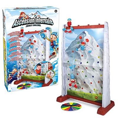 Giochi Preziosi Binnenklimming, klimracespel, voor 2 spelers, 4 bergbeklimmers, een wiel en een berg om te beklimmen, speelgoed voor kinderen vanaf 3 jaar, , 8916 Giochi Preziosi Binnenklimming, klimracespel, voor 2 spelers, 4 bergbeklimmers, een wiel en een berg om te beklimmen, speelgoed voor kinderen vanaf 3 jaar, , 8916