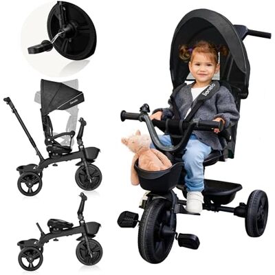 Lionelo Kori 2-in-1 driewieler, van 18 maanden tot 5 jaar, omkeerbare zitting Lionelo Kori 2-in-1 driewieler, van 18 maanden tot 5 jaar, omkeerbare zitting