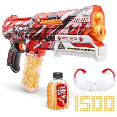 XSHOT ZURU Hyper Small Blaster semi-en volautomatisch & 1500 pellets, vanaf 14 jaar XSHOT ZURU Hyper Small Blaster semi-en volautomatisch & 1500 pellets, vanaf 14 jaar