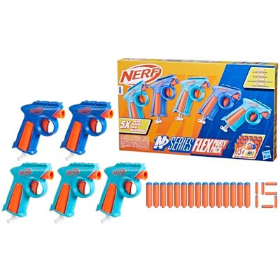 Nerf N Series Party Pack, 5 Blaster, 15 N1 darts Nerf N Series Party Pack, 5 Blaster, 15 N1 darts