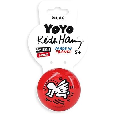 Vilac Yoyo Angel Heart Keith Haring, 9224, meerkleurig Vilac Yoyo Angel Heart Keith Haring, 9224, meerkleurig