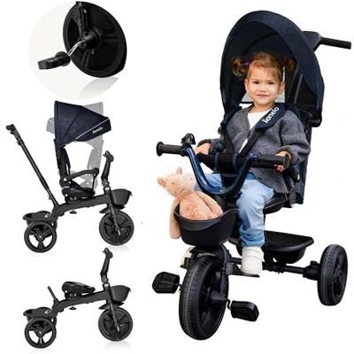 Lionelo Kori 2-in-1 driewieler, van 18 maanden tot 5 jaar, omkeerbare zitting Lionelo Kori 2-in-1 driewieler, van 18 maanden tot 5 jaar, omkeerbare zitting