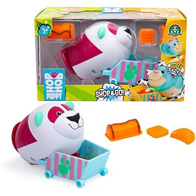Giochi Preziosi Hop Hop Puppy puppy's die altijd terugkomen met trolley om de uitgaven te doen, Panda-versie, voor kinderen vanaf 3 jaar, Hpu02100, Giochi Preziosi Hop Hop Puppy puppy's die altijd terugkomen met trolley om de uitgaven te doen, Panda-versie, voor kinderen vanaf 3 jaar, Hpu02100,