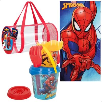 COLORBABY Spider-Man 77892 Set de plage pour enfant COLORBABY Spider-Man 77892 Set de plage pour enfant