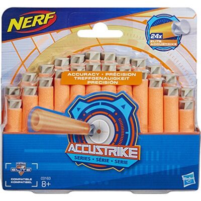 Nerf C0163EU40 – Elite Accu navulverpakkingen – 24 stuks Nerf C0163EU40 – Elite Accu navulverpakkingen – 24 stuks