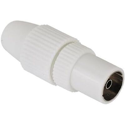 Hama Coax antenne-aansluiting insteekbaar Hama Coax antenne-aansluiting insteekbaar