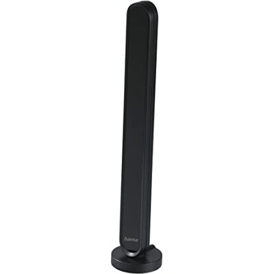 Hama Binnenantenne (radioantenne voor versterking van het actieve signaal tot 30 dB, versterkervermogen instelbaar, hoogte 31 cm, DAB/DAB+, lang) zwart Hama Binnenantenne (radioantenne voor versterking van het actieve signaal tot 30 dB, versterkervermogen instelbaar, hoogte 31 cm, DAB/DAB+, lang) zwart