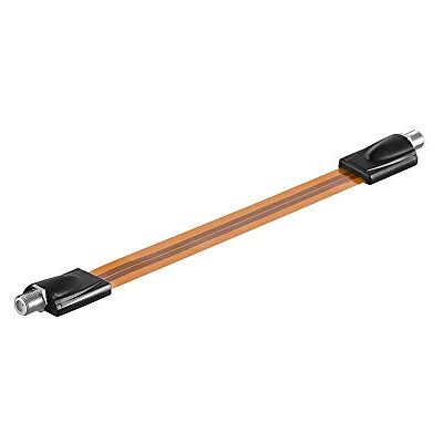 goobay 11953 kabel voor ramen SAT, extreem plat, 0,3 mm diameter ommanteling, 0,2 m kabellengte goobay 11953 kabel voor ramen SAT, extreem plat, 0,3 mm diameter ommanteling, 0,2 m kabellengte