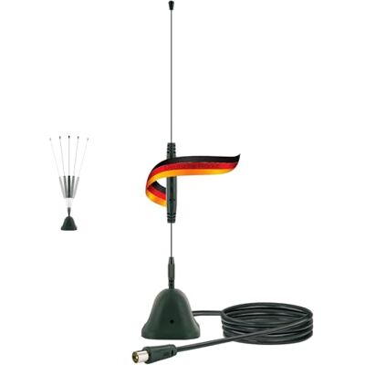 SCHWAIGER ANT 04 DTA 031 actieve DVB-T-antenne 5 V magnetische voet SCHWAIGER ANT 04 DTA 031 actieve DVB-T-antenne 5 V magnetische voet