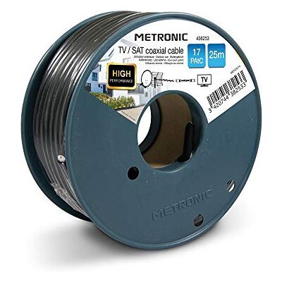 Metronic Coaxkabel TV/SAT 17 PAtC 25m Metronic Coaxkabel TV/SAT 17 PAtC 25m