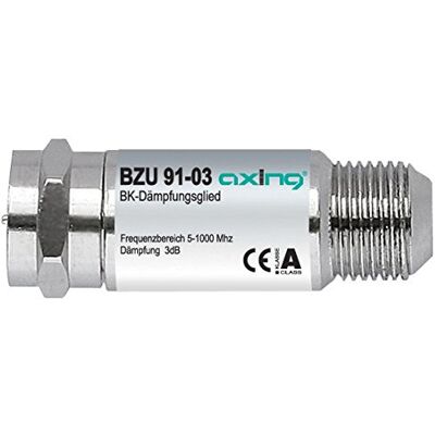 Axing BZU 91-03 dempingselement BK (5-1006 MHz, 3 dB) Axing BZU 91-03 dempingselement BK (5-1006 MHz, 3 dB)