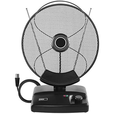 EMOS Design binnenantenne J0705, actieve digitale binnenantenne voor DVB-T, DVB-T2, DAB-ontvangst, met geïntegreerd LTE/5G-filter en versterker EMOS Design binnenantenne J0705, actieve digitale binnenantenne voor DVB-T, DVB-T2, DAB-ontvangst, met geïntegreerd LTE/5G-filter en versterker