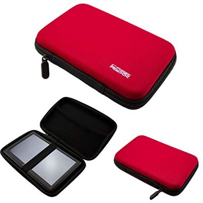 caseroxx SNOOPER S8110 Truckmate Pro navigatiesysteem tas met ritssluiting en elastiek in rood, overeenkomstig apparaat, Rood, entsprechend Gerät caseroxx SNOOPER S8110 Truckmate Pro navigatiesysteem tas met ritssluiting en elastiek in rood, overeenkomstig apparaat, Rood, entsprechend Gerät