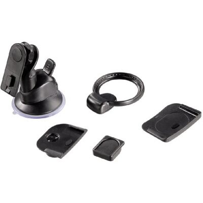 Hama Adapterset met zuignaphouder (voor navis en smartphones, 360°, voor TomTom) zwart Hama Adapterset met zuignaphouder (voor navis en smartphones, 360°, voor TomTom) zwart