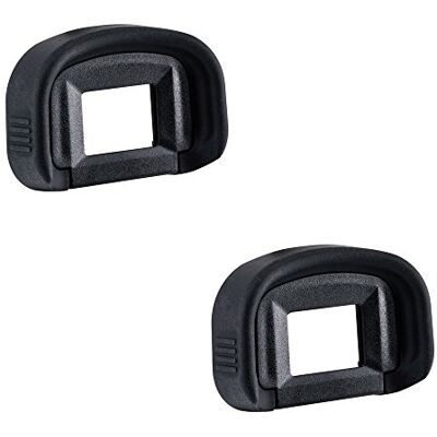 JJC 2 stuks oogschelp en oogschelp van zachte siliconen voor Canon, Eg. JJC 2 stuks oogschelp en oogschelp van zachte siliconen voor Canon, Eg.