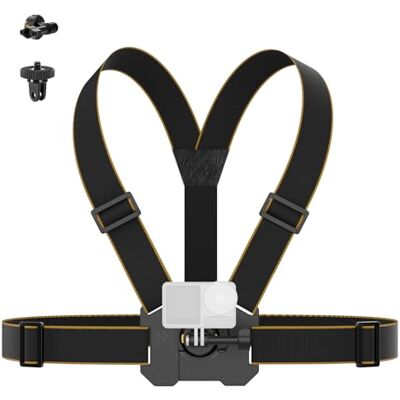 NEEWER Borstharnas voor actiecamera, handsfree verstelbare borstband compatibel met GoPro Hero DJI Osmo Insta360, magnetische actiecamera met snelsluiting voor POV Video NEEWER Borstharnas voor actiecamera, handsfree verstelbare borstband compatibel met GoPro Hero DJI Osmo Insta360, magnetische actiecamera met snelsluiting voor POV Video