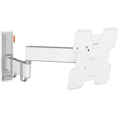 Vogel's TVM 3245 TV muurbeugel draaibaar 19-43 inch max. 15 kg draaibaar tot 180° Full Motion TV VESA houder 200x200 universele compatibiliteit wit Vogel's TVM 3245 TV muurbeugel draaibaar 19-43 inch max. 15 kg draaibaar tot 180° Full Motion TV VESA houder 200x200 universele compatibiliteit wit