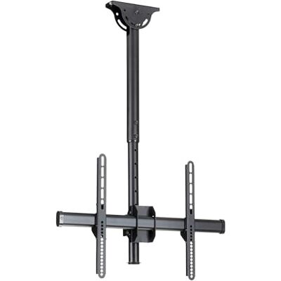 StarTech .com Ceiling TV Mount 1,8' tot 3' Short Pole Full Motion Displays 32 inch tot 75 inch voor VESA Mount compatibel met tv's (FPCEILPTBSP) StarTech .com Ceiling TV Mount 1,8' tot 3' Short Pole Full Motion Displays 32 inch tot 75 inch voor VESA Mount compatibel met tv's (FPCEILPTBSP)