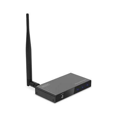 Digitus DS-55347 draadloze HDMI splitter extender (1x4) Full HD 1080p 60Hz bereik 100m ontvangsteenheid voor DS-55346 loop-uitgang, infrarood IR HDMI 1.4 en HDCP 1.3 Digitus DS-55347 draadloze HDMI splitter extender (1x4) Full HD 1080p 60Hz bereik 100m ontvangsteenheid voor DS-55346 loop-uitgang, infrarood IR HDMI 1.4 en HDCP 1.3