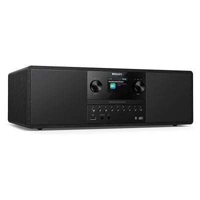 Philips TAM6500/10 muziekmicrosysteem, 100 watt, Bluetooth 6.0, Auracast, DAB+/FM-radio, CD/USB/audio-ingang, basreflex-luidspreker, kleurendisplay, afstandsbediening, gerecyclede kunststof, zwart Philips TAM6500/10 muziekmicrosysteem, 100 watt, Bluetooth 6.0, Auracast, DAB+/FM-radio, CD/USB/audio-ingang, basreflex-luidspreker, kleurendisplay, afstandsbediening, gerecyclede kunststof, zwart