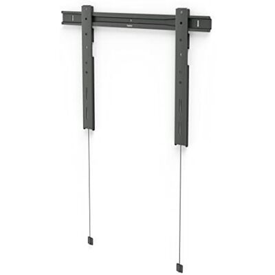 Hama Ultradunne tv-muurbeugel (90 inch tv-wandhouder, VESA 50 x 50 naar VESA 600 x 400, tot 80 kg, wandafstand 1,45 cm, extra plat, in hoogte verstelbaar, stijf, stevig, met pluggen Hama Ultradunne tv-muurbeugel (90 inch tv-wandhouder, VESA 50 x 50 naar VESA 600 x 400, tot 80 kg, wandafstand 1,45 cm, extra plat, in hoogte verstelbaar, stijf, stevig, met pluggen