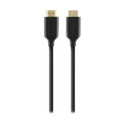 Belkin HDMI-kabel met ethernet-ondersteuning, stekker/M, vergulde aansluitingen 1M zwart Belkin HDMI-kabel met ethernet-ondersteuning, stekker/M, vergulde aansluitingen 1M zwart
