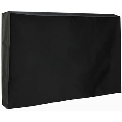 Amazon Basics Waterdichte tv-hoes voor buiten voor flatscreen-tv's van 52 tot 55 inch, 131,3 cm x 13,7 cm x 78,7 cm, zwart Amazon Basics Waterdichte tv-hoes voor buiten voor flatscreen-tv's van 52 tot 55 inch, 131,3 cm x 13,7 cm x 78,7 cm, zwart