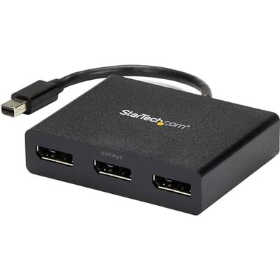 StarTech .com MDP 1.2 TB DP MST HUB Mini DisplayPort naar 3x DP, MSTMDP123DP StarTech .com MDP 1.2 TB DP MST HUB Mini DisplayPort naar 3x DP, MSTMDP123DP
