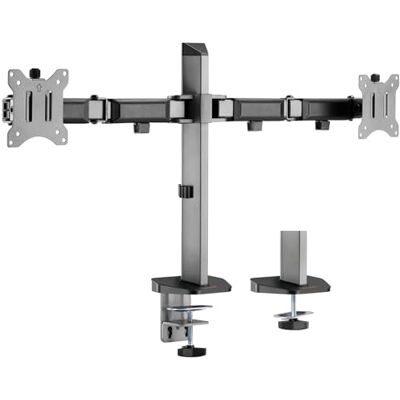 myWall my Wall HL50-2L monitorstandaard voor 2 monitoren 17-32 inch (43-81 cm), kantelbaar, in hoogte verstelbaar, draagvermogen 9 kg, VESA 75/100 myWall my Wall HL50-2L monitorstandaard voor 2 monitoren 17-32 inch (43-81 cm), kantelbaar, in hoogte verstelbaar, draagvermogen 9 kg, VESA 75/100