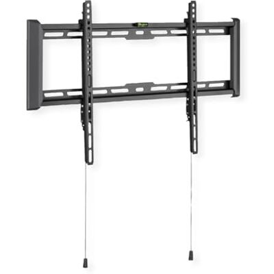 Value TV-muurbeugel, wandafstand 27 mm, vast, 203,2 cm/80 inch, 75 kg, zwart Value TV-muurbeugel, wandafstand 27 mm, vast, 203,2 cm/80 inch, 75 kg, zwart