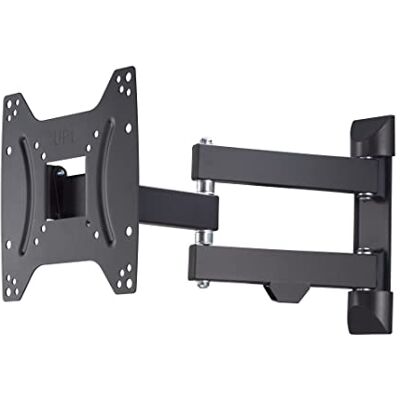 Hama TV-muurbeugel draaibaar, kantelbaar en uittrekbaar (tv-muurbeugel 19-48 inch, VESA 75 x 75 naar VESA 200 x 200, tot 20 kg, 3 gewrichten, met Fischer pluggen en handleiding Hama TV-muurbeugel draaibaar, kantelbaar en uittrekbaar (tv-muurbeugel 19-48 inch, VESA 75 x 75 naar VESA 200 x 200, tot 20 kg, 3 gewrichten, met Fischer pluggen en handleiding