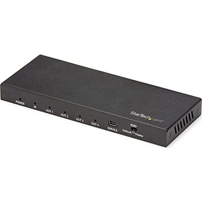 StarTech . com 4-poorts HDMI-splitter 4K 60Hz (ST124HD202) StarTech . com 4-poorts HDMI-splitter 4K 60Hz (ST124HD202)