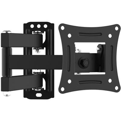 GRIFEMA TV-muurbeugel 13 32 inch – tv-wandbevestiging kan tot 20 kg Draaibaar, kantelbaar en uittrekbaar, universele houder voor wandschermen, VESA 75 x 75 mm/100 x 100 mm, klein GRIFEMA TV-muurbeugel 13 32 inch – tv-wandbevestiging kan tot 20 kg Draaibaar, kantelbaar en uittrekbaar, universele houder voor wandschermen, VESA 75 x 75 mm/100 x 100 mm, klein