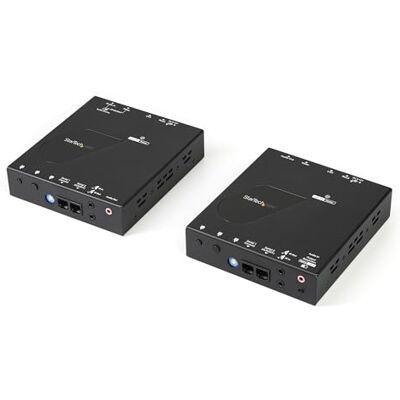 StarTech . com HDMI via IP Extender Kit Video over IP HDMI Extender HDMI Extender HDMI Extender met Video Wall Mount 4K 30Hz (ST12MHDLAN4K) StarTech . com HDMI via IP Extender Kit Video over IP HDMI Extender HDMI Extender HDMI Extender met Video Wall Mount 4K 30Hz (ST12MHDLAN4K)