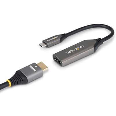 StarTech . USB-C naar HDMI-adapter, 8K 60Hz/4K 120Hz, Thunderbolt/USB4 compatibel, USB C naar HDMI 2.1 converter StarTech . USB-C naar HDMI-adapter, 8K 60Hz/4K 120Hz, Thunderbolt/USB4 compatibel, USB C naar HDMI 2.1 converter