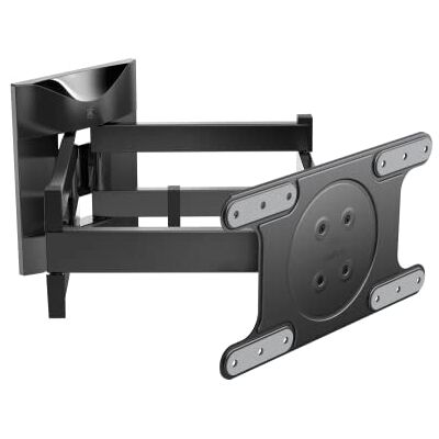 Meliconi Space System Dual Motion OLED, tv-muurbeugel met dubbele arm en dubbele rotatie, houder voor 40 inch tot 82 inch OLED-tv, VESA houder 200-300-400 x 200, bereik 55 kg, gemaakt in Italië, zwart Meliconi Space System Dual Motion OLED, tv-muurbeugel met dubbele arm en dubbele rotatie, houder voor 40 inch tot 82 inch OLED-tv, VESA houder 200-300-400 x 200, bereik 55 kg, gemaakt in Italië, zwart