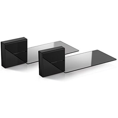 Meliconi Ghost Cube Soundbar zwart, modulair, met glazen plank voor soundbar Meliconi Ghost Cube Soundbar zwart, modulair, met glazen plank voor soundbar