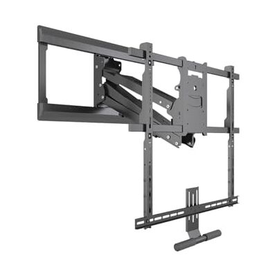 myWall my wall HP55AL In hoogte verstelbare tv-muurbeugel met veermechanisme, schermen van 42 tot 65 inch, tv-beugel met soundbarhouder, kantelbare en draaibare wandhouder myWall my wall HP55AL In hoogte verstelbare tv-muurbeugel met veermechanisme, schermen van 42 tot 65 inch, tv-beugel met soundbarhouder, kantelbare en draaibare wandhouder