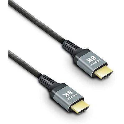 Metronic HDMI 2.1 Ultra High Speed kabel 1,5 m zwart Metronic HDMI 2.1 Ultra High Speed kabel 1,5 m zwart