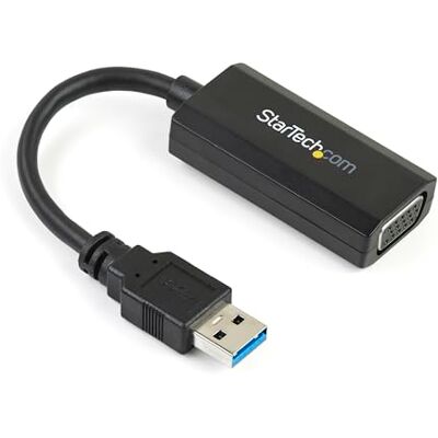 StarTech . com USB 3.0 naar VGA Display Adapter 1920x1200, On-Board Driver Installation, Video Converter met Externe Graphics Card Windows (USB32VGAV) StarTech . com USB 3.0 naar VGA Display Adapter 1920x1200, On-Board Driver Installation, Video Converter met Externe Graphics Card Windows (USB32VGAV)