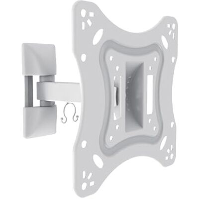Metronic 451059 wandhouder met kantelbare arm, wit Metronic 451059 wandhouder met kantelbare arm, wit
