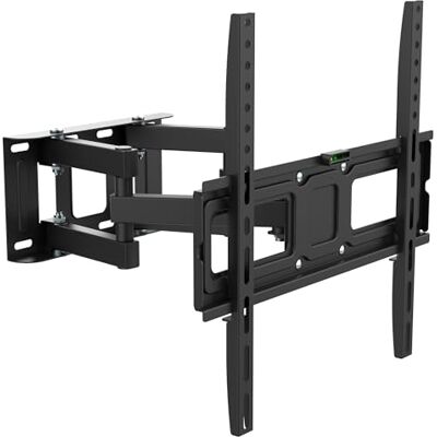 Atlantis P022-E20SDN tv-muurbeugel draaibaar en kantelbaar, tv-muurbeugel van 32 tot 65 inch, max. 35 kg, max. VESA 400 x 400, verticale helling van -12° tot +12° 180° draaibaar. Atlantis P022-E20SDN tv-muurbeugel draaibaar en kantelbaar, tv-muurbeugel van 32 tot 65 inch, max. 35 kg, max. VESA 400 x 400, verticale helling van -12° tot +12° 180° draaibaar.